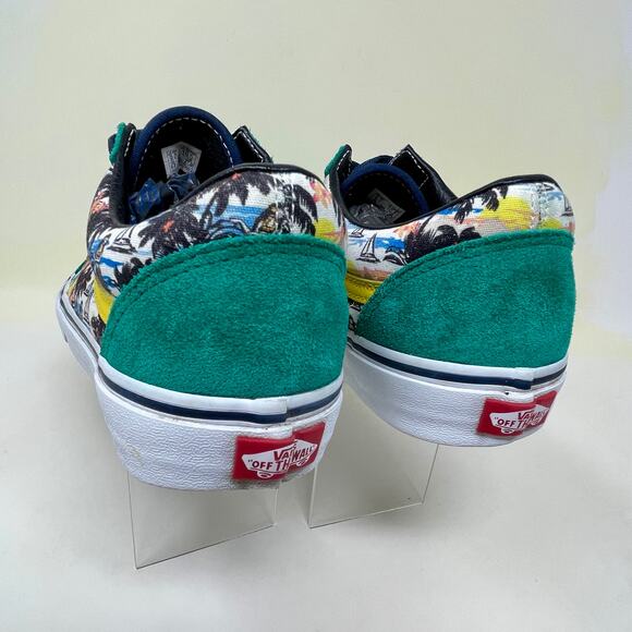Vans Old Skool Rare Caribbean Men's Sz 9 - Wmns 10 1/2 Green Suede 114.5=I.10.5 - Picture 5 of 13